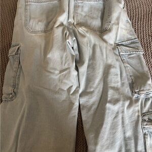 Light Blue Cargo Pants